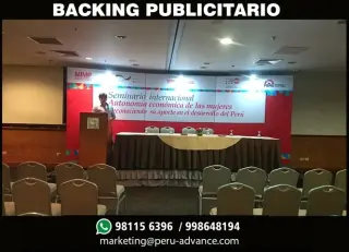 Backings Corporativos eventos