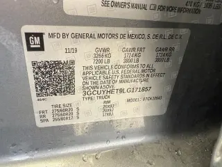 2020 Chevrolet Silverado 1500