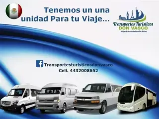 transportes turisticos don vas