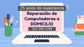 Reparamos computadoras domicil