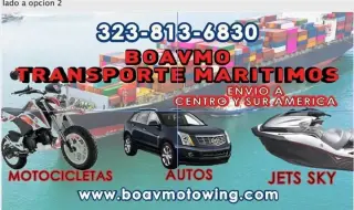 TRANSPORTE VIA BARCO