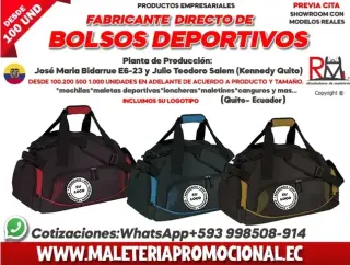 FABRICA DE MOCHILAS EN ECUADOR