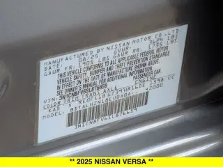 Nissan Versa 2025 SR 4p Sedan