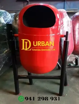 TACHOS DE BASURA PARA PARQUES
