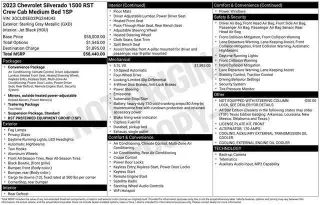 Chevrolet Silverado 1500 2023 4x4 RST Cabina Doble 4 pnas. Cama Corta de 5.8 pies