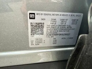 Chevrolet Equinox EV 2024 RS SUV de 4 puertas con 2RS