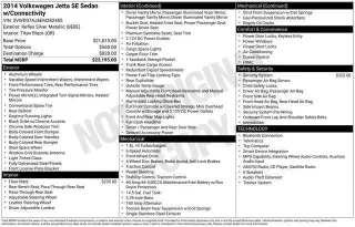 Volkswagen Jetta 2014 SE Sedán 4 puertas 6A