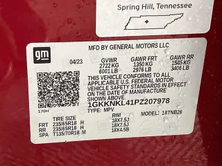 GMC Acadia 2023 SLE 4dr SUV