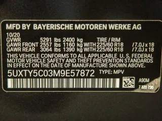 BMW X3 2021 AWD xDrive30i 4dr Sports Activity Vehicle