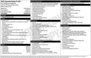 Hyundai SANTA FE 2023 AWD SEL 4dr Crossover