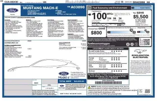 Ford Mustang Mach-E 2025 AWD Select SUV de 4 puertas