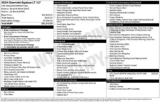 Chevrolet Equinox 2024 LT SUV de 4 puertas con 1LT
