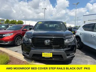 Honda Ridgeline 2021 AWD Black Edition Crew Cab 4 puertas, caja corta de 5.3 pies