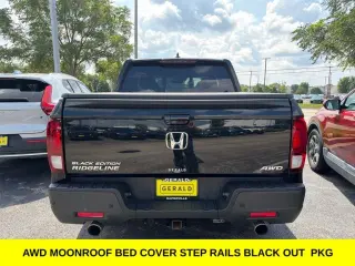 Honda Ridgeline 2021 AWD Black Edition Crew Cab 4 puertas, caja corta de 5.3 pies