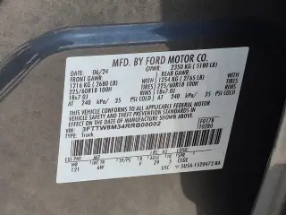 Ford Maverick 2024 Lariat 4dr SuperCrew 4.5 ft. SB