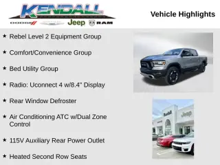 Ram 1500 2021 4x4 Rebel 4 puertas Cabina Crew 5.6 pies. Pickup SB