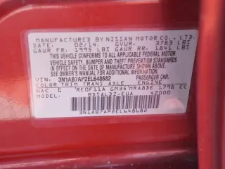 Nissan Sentra 2014 S 4dr Sedan 6M
