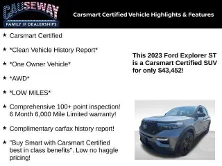 Ford Explorer 2023 AWD ST 4 puertas SUV