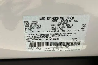 Ford Explorer 2023 AWD ST 4 puertas SUV
