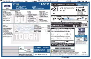 Ford F-150 2026 4x2 STX 4 puertas SuperCrew 5.5 pies. SB