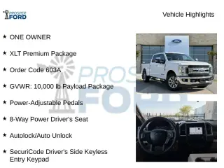 Ford F-250 Super Duty 2017 4x2 XLT Cabina Crew de 4 puertas y caja de 6.8 pies