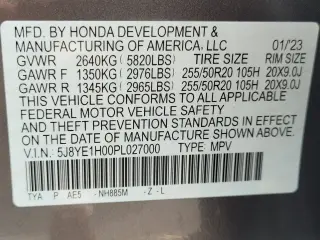 Acura MDX 2023 SH-AWD 4 puertas SUV con paquete A-SPEC