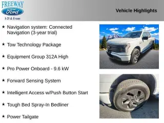 Ford F-150 Lightning 2022 AWD XLT 4 puertas SuperCrew 5.5 pies SB