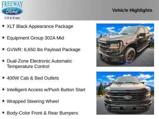 Ford F-150 2025 4x4 XLT 4 puertas SuperCrew 5.5 pies. Caja corta