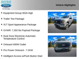 Ford F-150 2023 4x4 XLT 4 puertas SuperCrew 5.5 pies. Caja corta