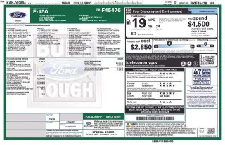 Ford F-150 2024 4x4 XL Cabina Regular 2 puertas 6.5 pies. SB