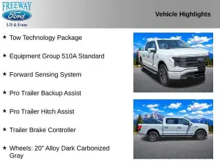 Ford F-150 Lightning 2023 AWD Lariat 4 puertas SuperCrew 5.5 pies. SB