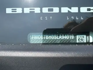 Ford Bronco 2025 4x4 Big Bend 4 puertas SUV
