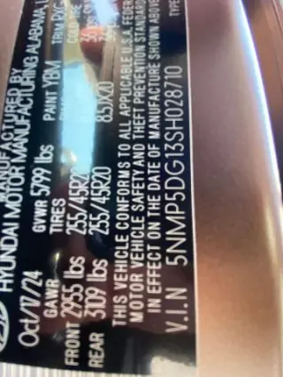 Hyundai SANTA FE Híbrido 2025 AWD Calligraphy 4 puertas SUV