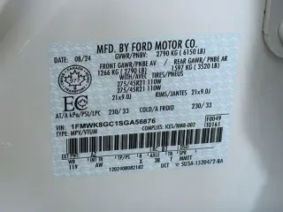 Ford Explorer 2025 AWD ST SUV 4 puertas