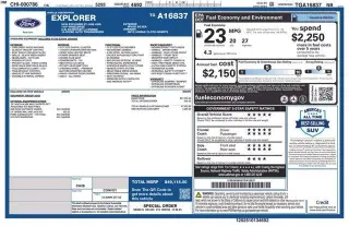 Ford Explorer 2026 AWD ST-Line 4 puertas SUV