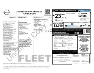 Nissan Pathfinder 2025 Platinum 4 puertas SUV