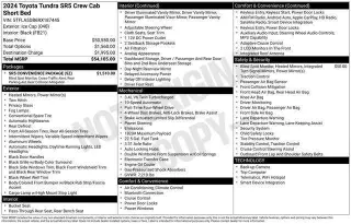 Toyota Tundra 2024 4x4 SR5 4 puertas CrewMax Cabina Pickup SB