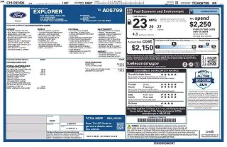 Ford Explorer 2026 AWD Active 4 puertas SUV