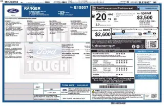 Ford Ranger 2025 4x4 XLT 4 puertas SuperCrew 5.0 pies SB