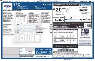 Ford F-150 2026 4x4 STX 4 puertas SuperCrew 5.5 pies SB
