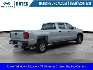 Chevrolet Silverado 2500HD 2017 4x4 Camioneta de Trabajo 4 puertas Cabina Crew SB