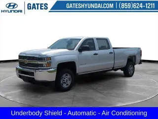Chevrolet Silverado 2500HD 2018 4x4 Camioneta de Trabajo 4 puertas Cabina Crew SB