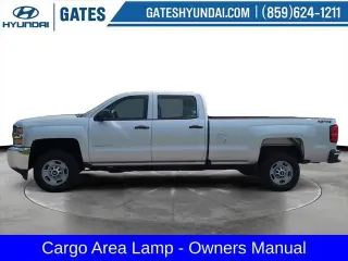 Chevrolet Silverado 2500HD 2018 4x4 Camioneta de Trabajo 4 puertas Cabina Crew SB