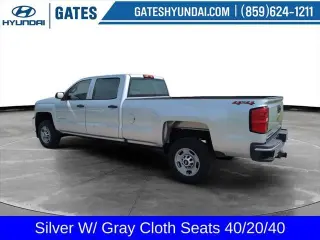 Chevrolet Silverado 2500HD 2018 4x4 Camioneta de Trabajo 4 puertas Cabina Crew SB