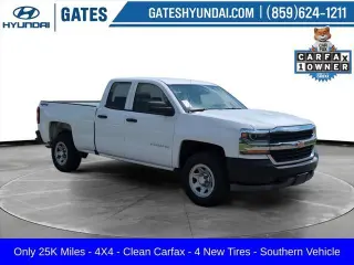 Chevrolet Silverado 1500 2017 4x4 Work Truck 4 puertas Double Cab 6.5 pies SB