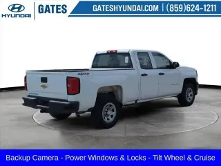 Chevrolet Silverado 1500 2017 4x4 Work Truck 4 puertas Double Cab 6.5 pies SB