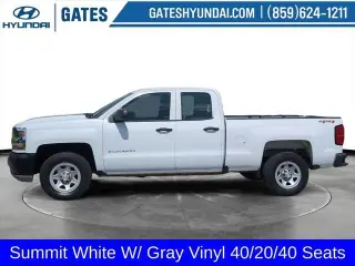 Chevrolet Silverado 1500 2017 4x4 Work Truck 4 puertas Double Cab 6.5 pies SB
