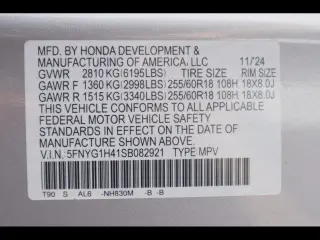 Honda Pilot 2025 AWD EX-L 4 puertas SUV