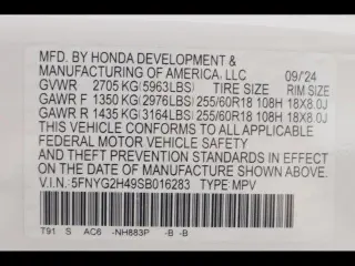 Honda Pilot 2025 EX-L+ 4 puertas SUV