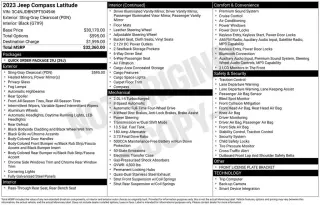Jeep Compass 2023 4x4 Latitude 4 puertas SUV